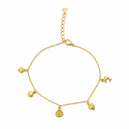 Seaside Treasures Charm Anklet