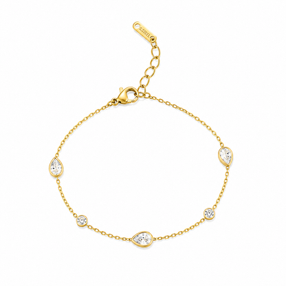 Radiant Teardrop Bracelet