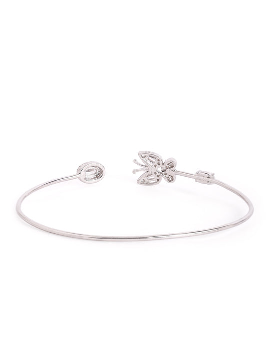 925 sterling silver butterfly Cuff bracelet