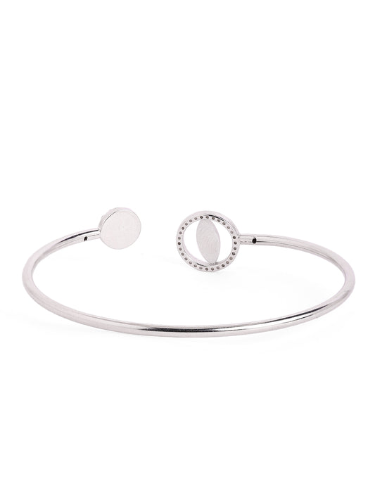 925 sterling silver evil eye Cuff bracelet