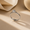 Silver Round Cut Adjustable Ring