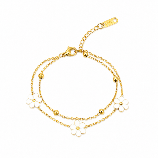 Demi Fine Daisy Bloom Bracelet