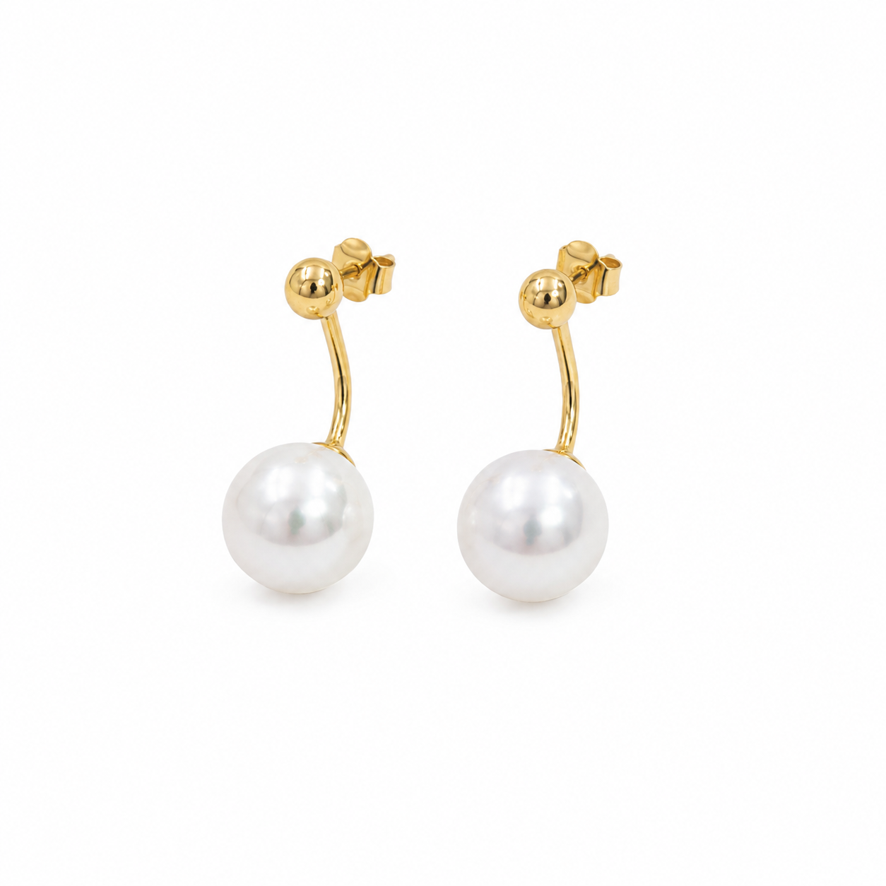 forME by MINOUS Classic Pearl Drop Stud Earrings