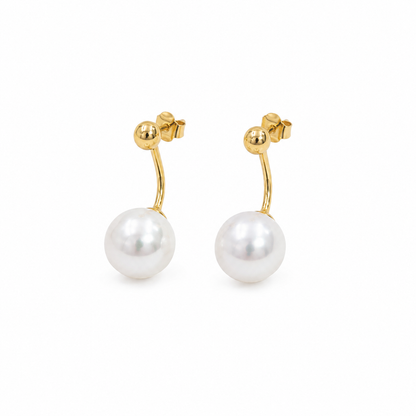 forME by MINOUS Classic Pearl Drop Stud Earrings