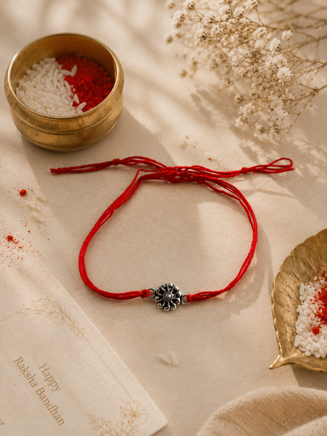 Traditional Flower Rakhi
