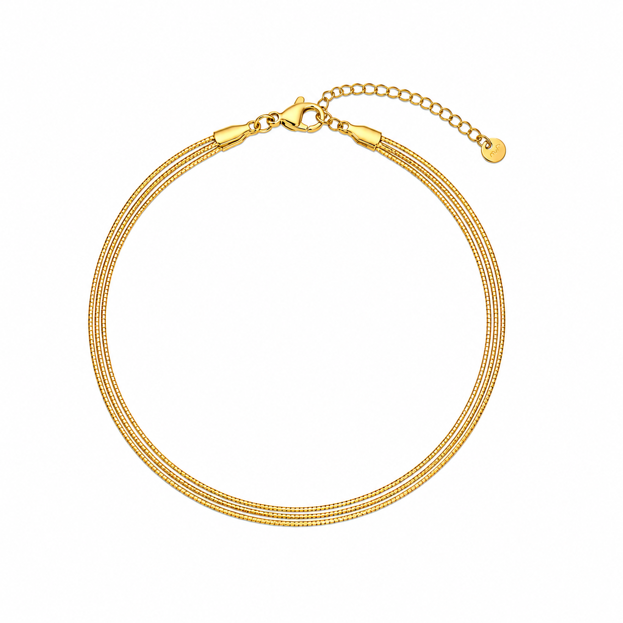 forME by MINOUS Triple Layer Snake Chain Bracelet