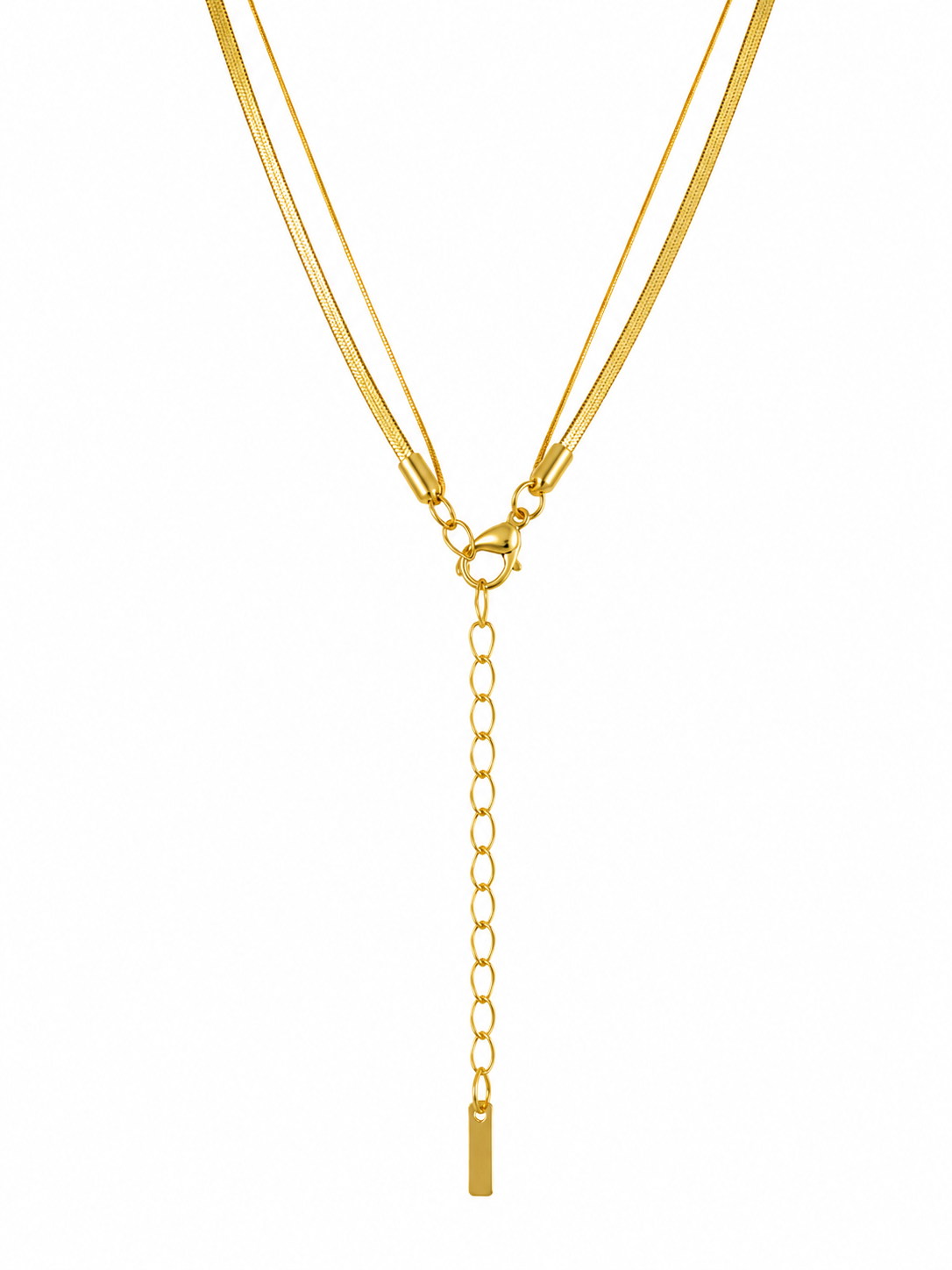 Demi Fine Crystal Drop Layered Necklace
