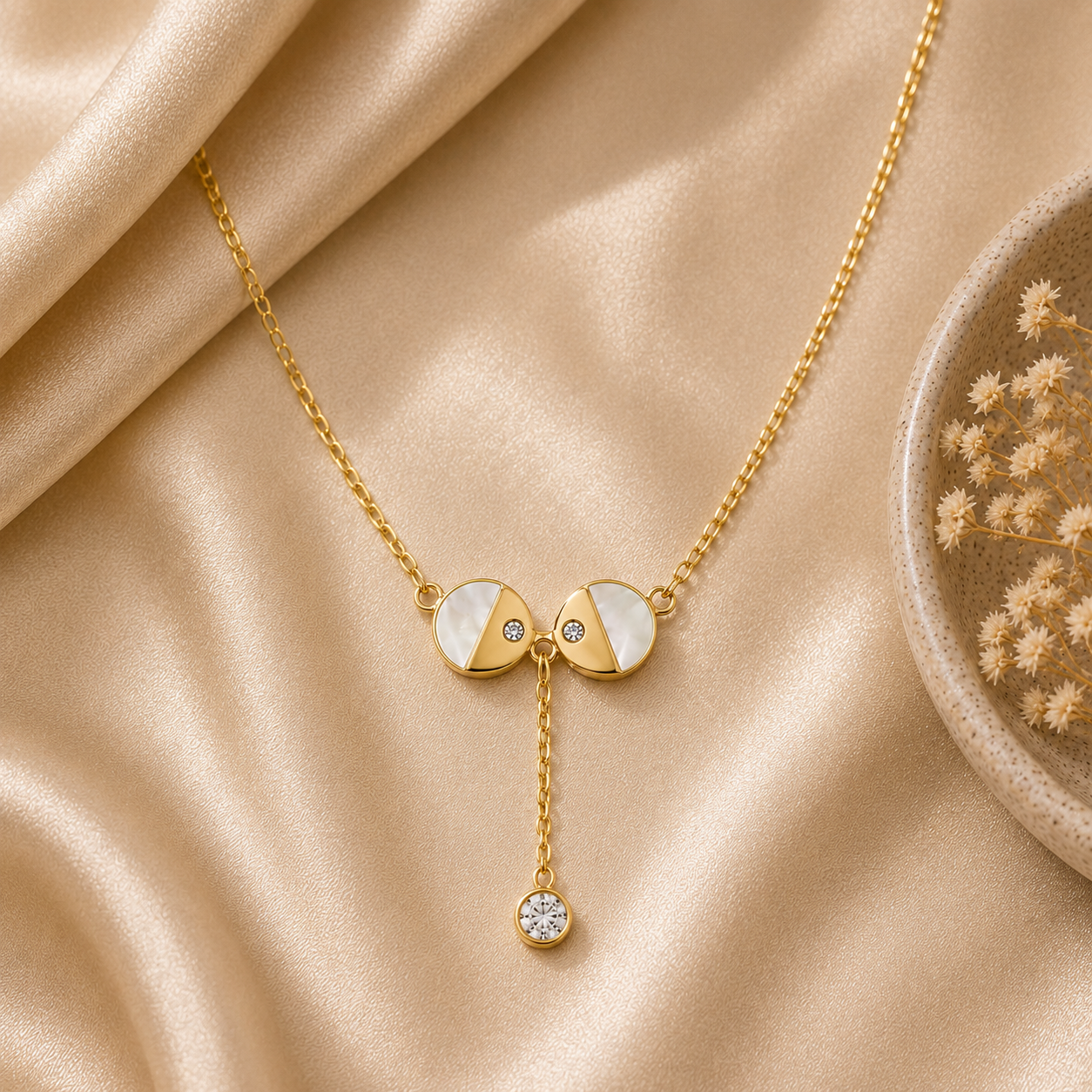 Demi Fine Elegant Y Pendant Necklace