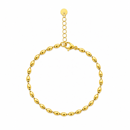 Demi Fine Oval Bead Bracelet