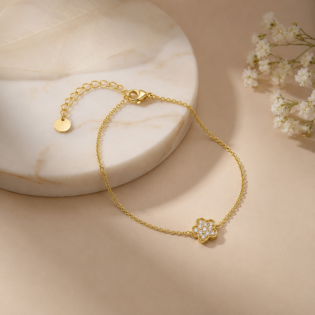 Demi Fine Floral Elegance Bracelet