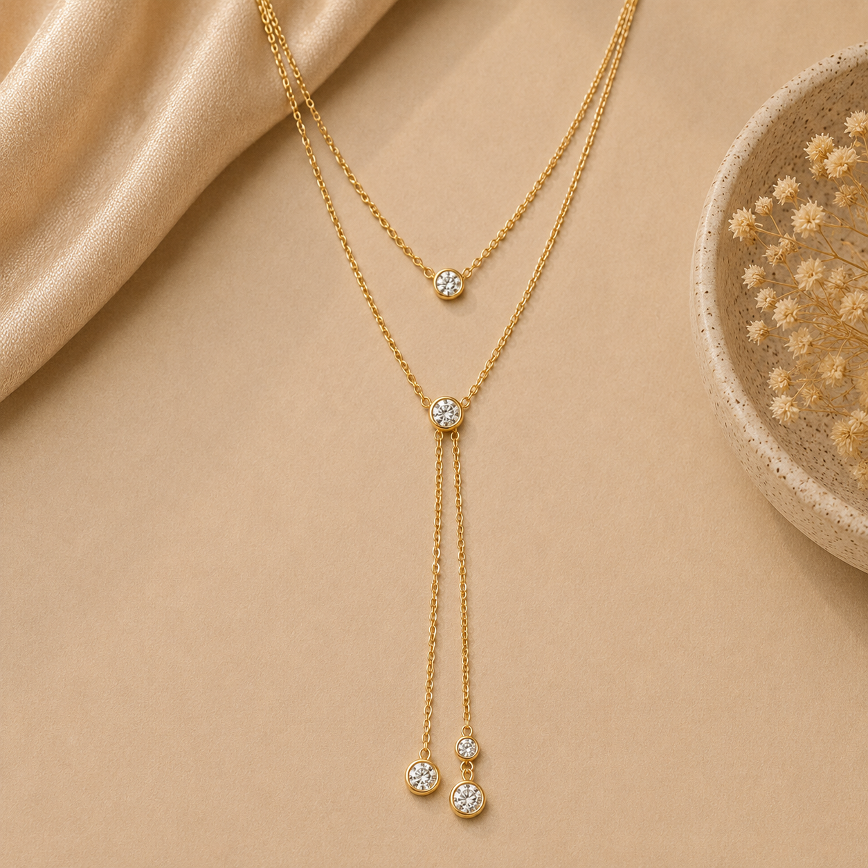 Demi Fine Luxe Drop Necklace