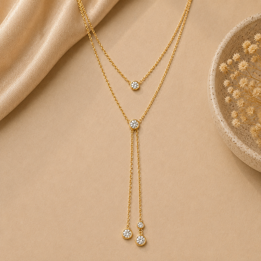 Demi Fine Luxe Drop Necklace