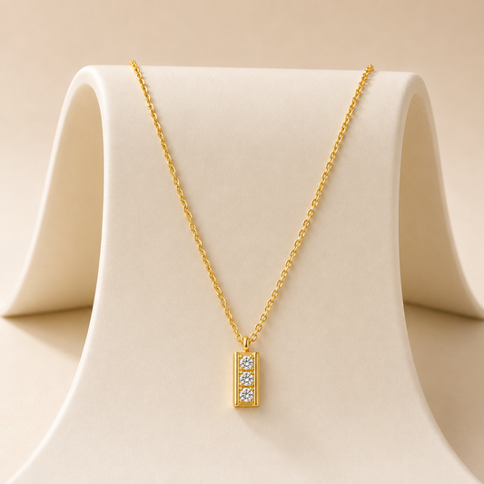 Demi Fine Elegant Bar Pendant