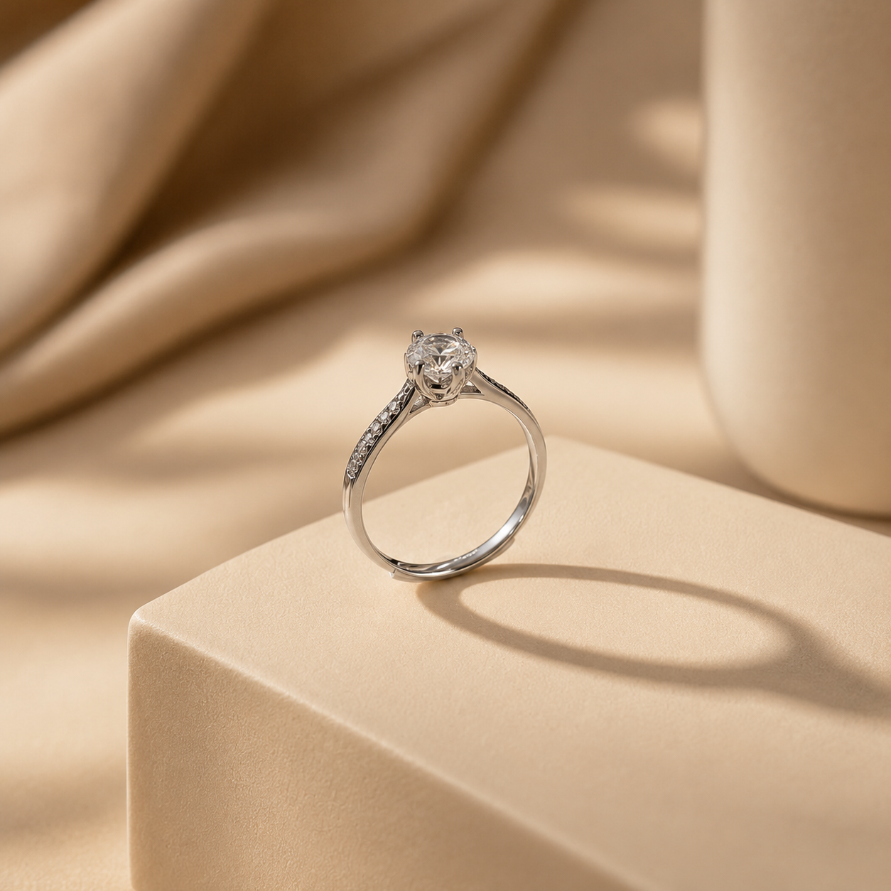 Silver Timeless Sparkle Ring