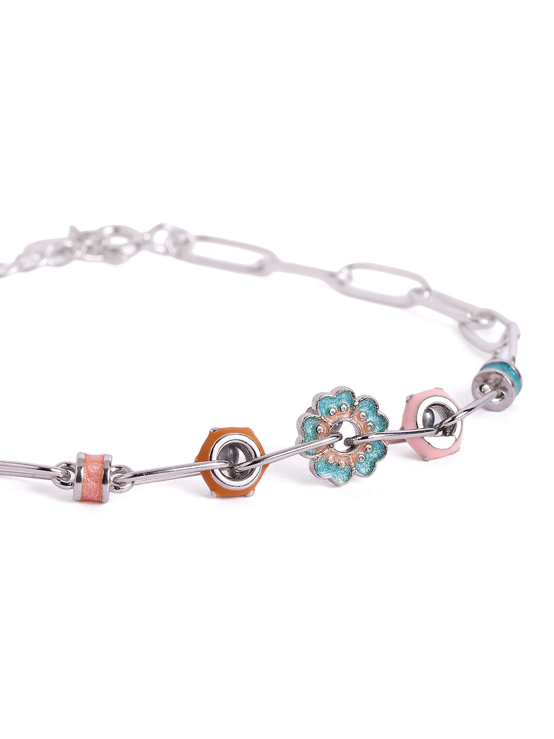Play Pop Mini Flower 925 sterling silver Bracelet
