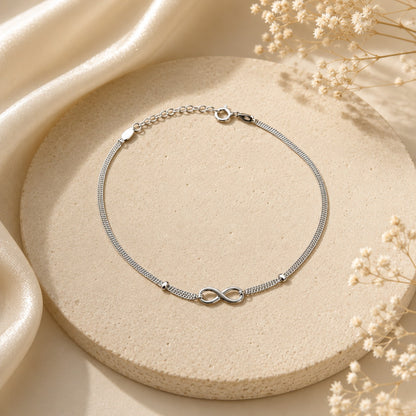 Infinity Charm Anklet