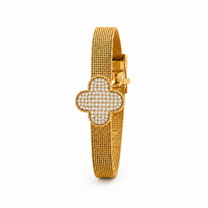 forME by MINOUS Clover Mesh Bracelet