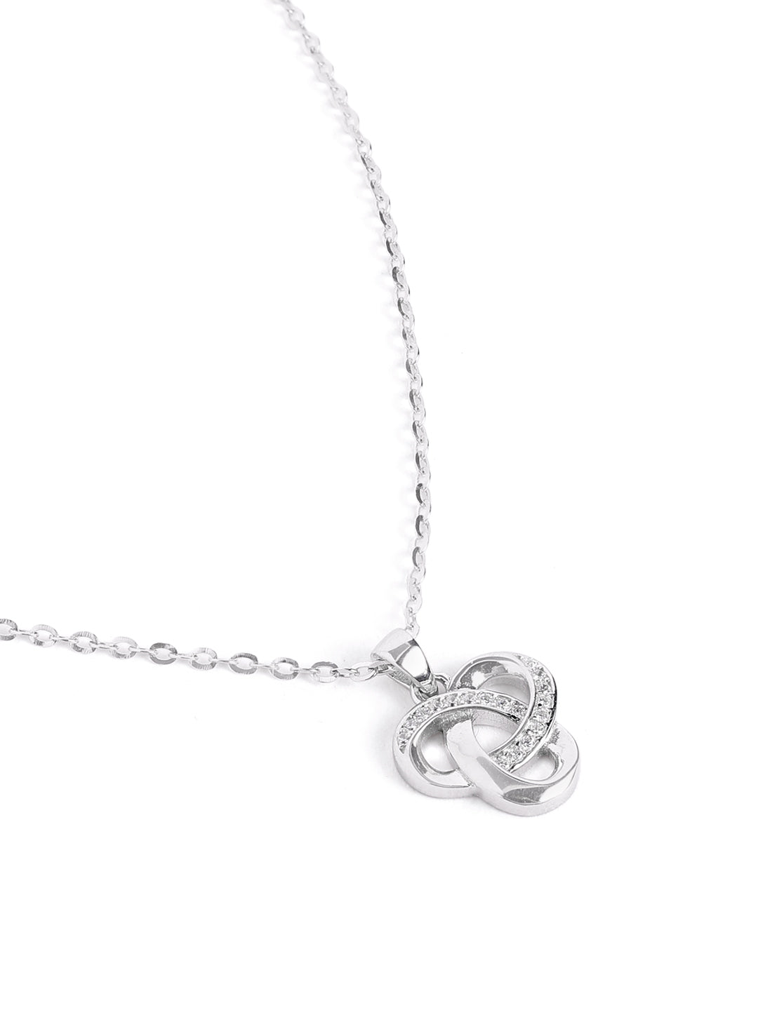 Infinity Knot Sparkle Necklace