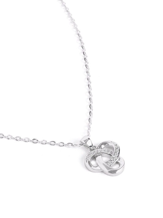Infinity Knot Sparkle Necklace