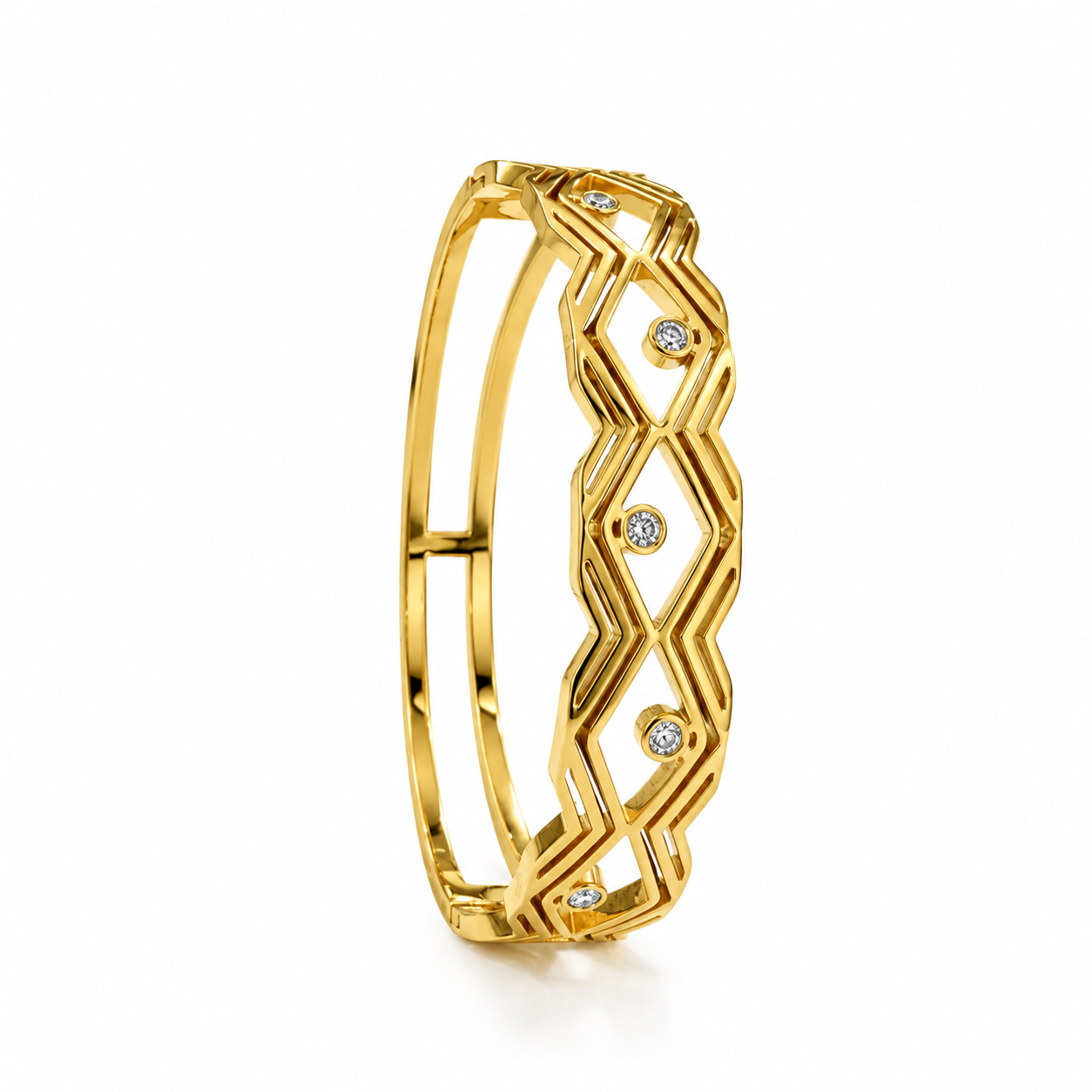 forME by MINOUS Celeste Geo Cuff Bracelet