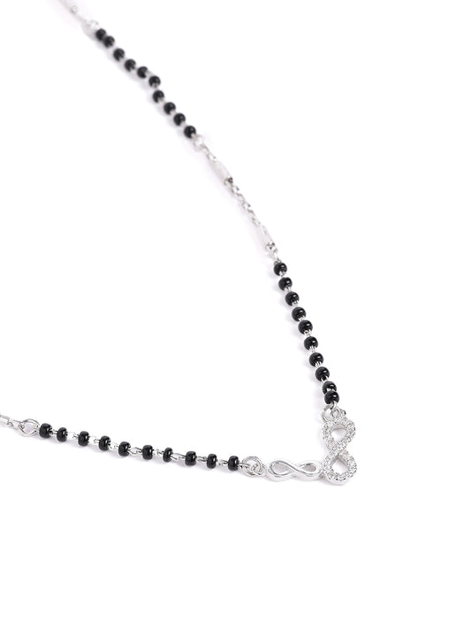 925 Silver Infinity Love Loop Mangal Sutra