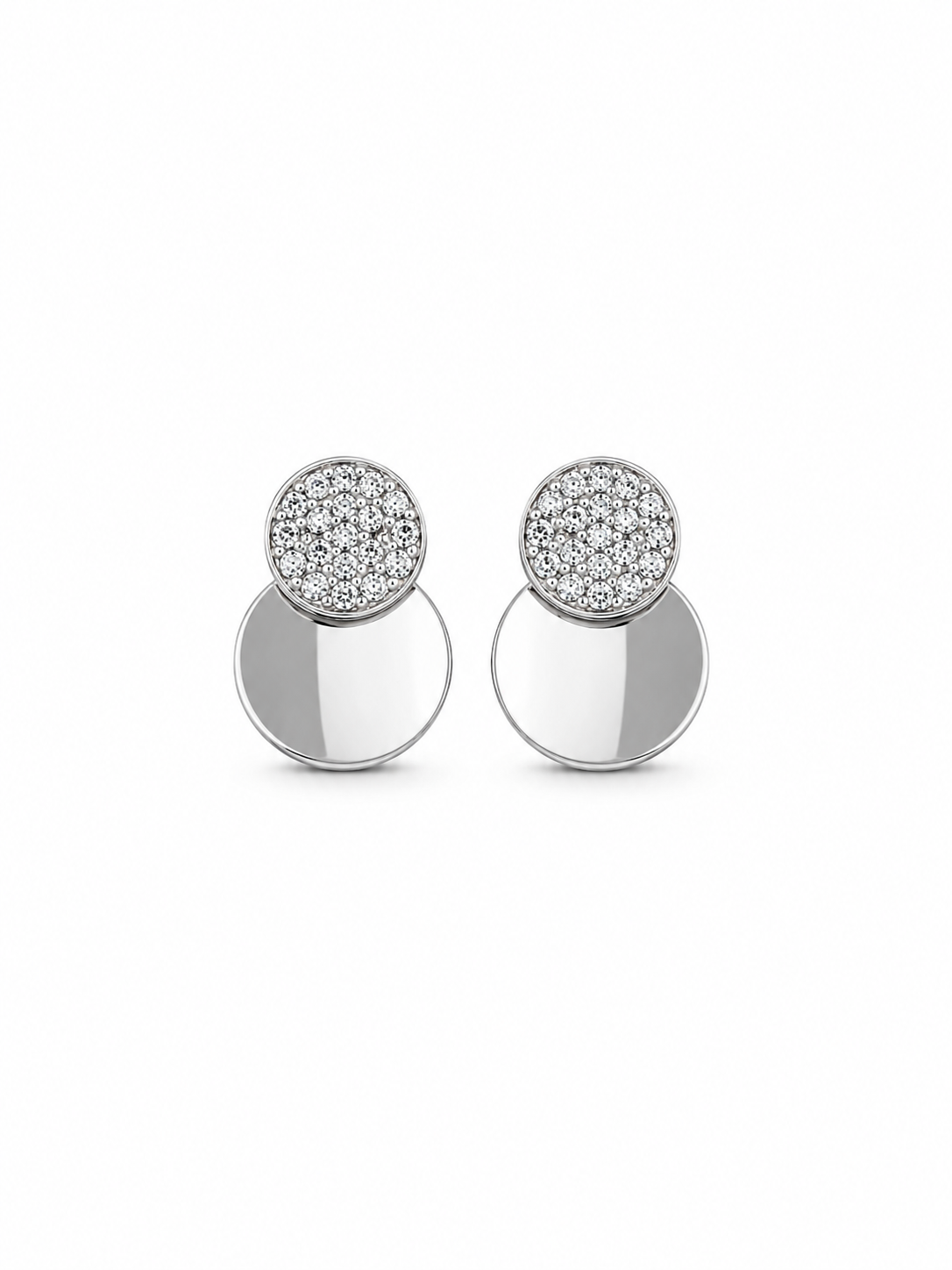 925 silver Crystal Aura Studs