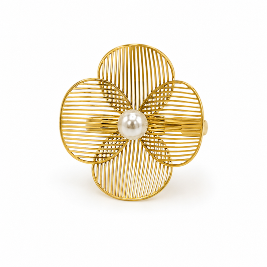 Demi Fine Pearl Bloom Ring