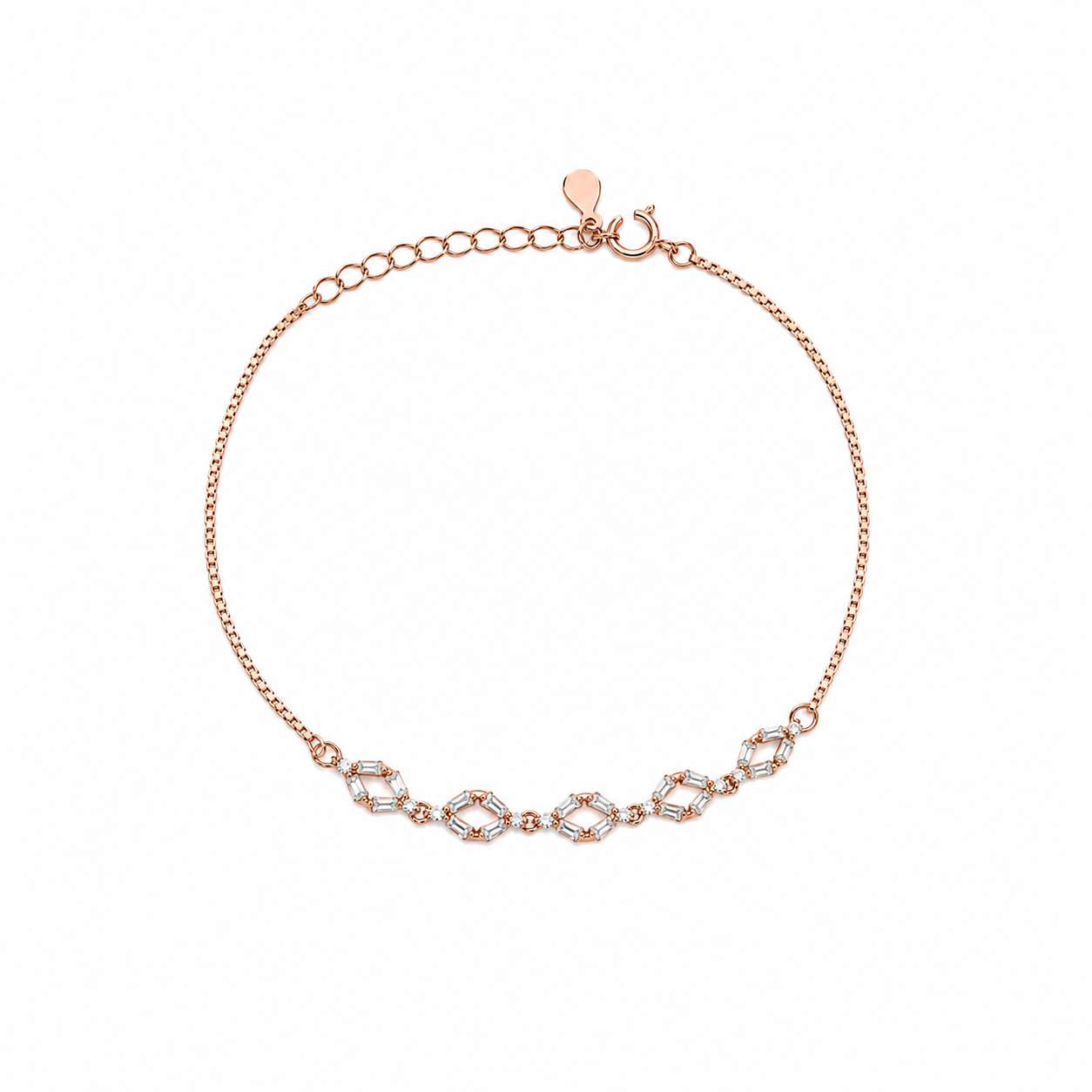 Rose Luxe Crystal Bracelet