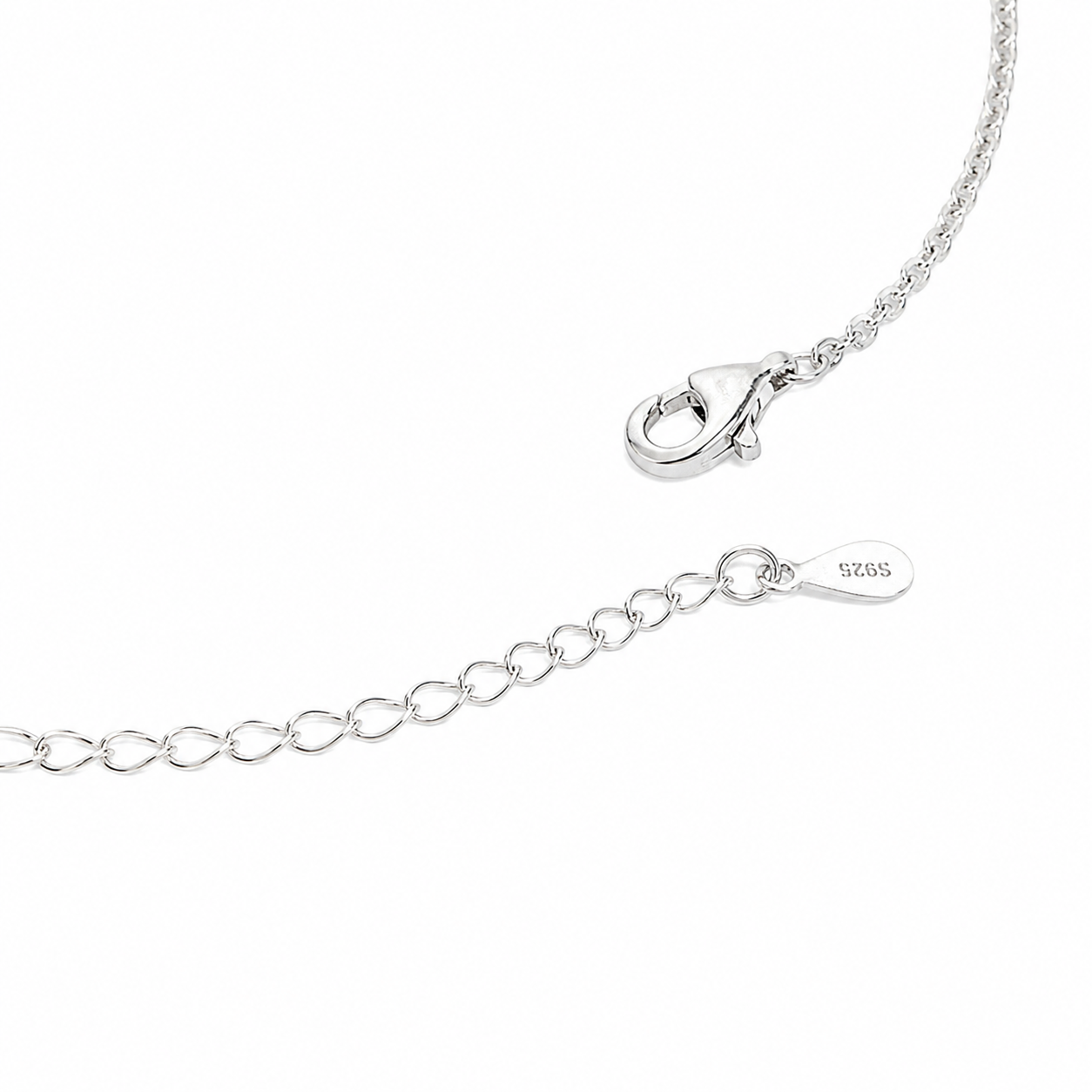 Silver Classic Circle Elegance Necklace