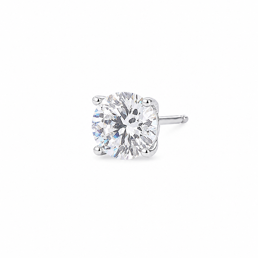 Silver Celeste Classic Studs