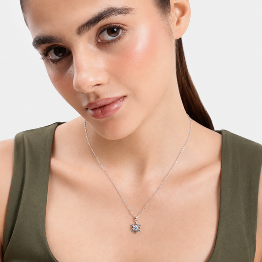 Silver Cosmic Pop Necklace