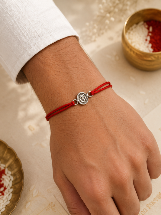 Spiritual Om Thread Rakhi