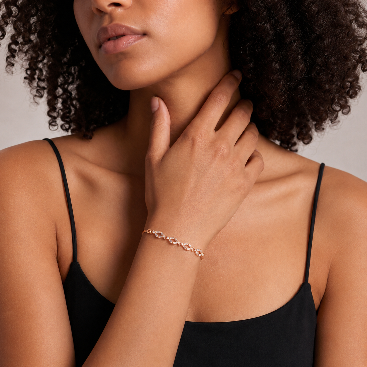 Rose Luxe Crystal Bracelet