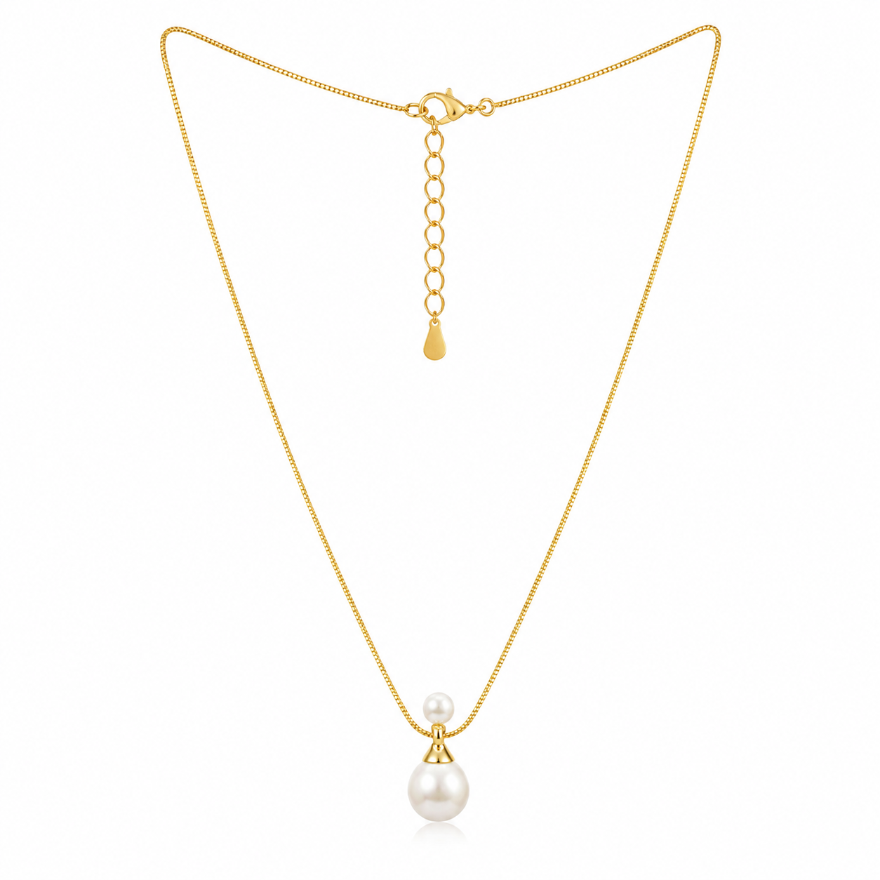 Demi Fine Double Pearl Necklace