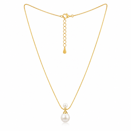 Demi Fine Double Pearl Necklace