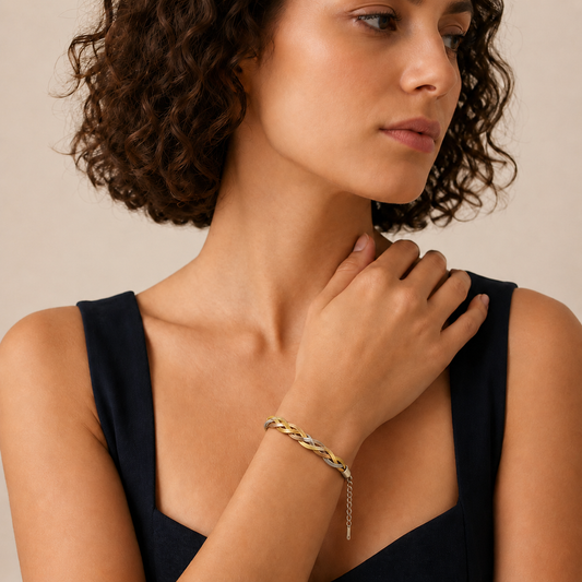 Demi Fine Luxe Braid Bracelet