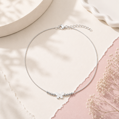 Butterfly Charm Anklet