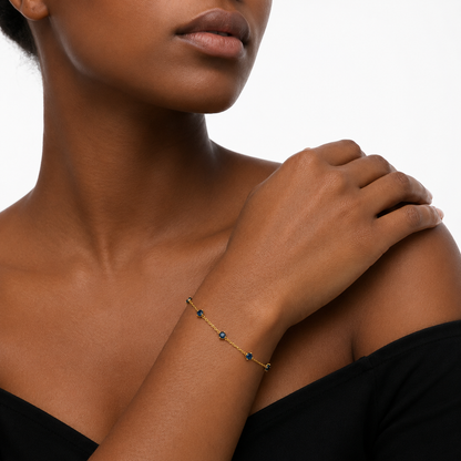 Sapphire Spark Bracelet