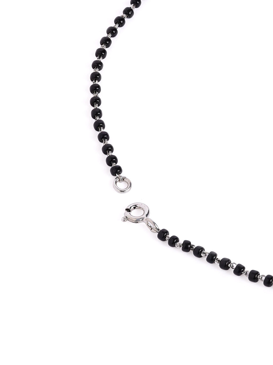 925 Silver Butterfly Pendant Mangalsutra