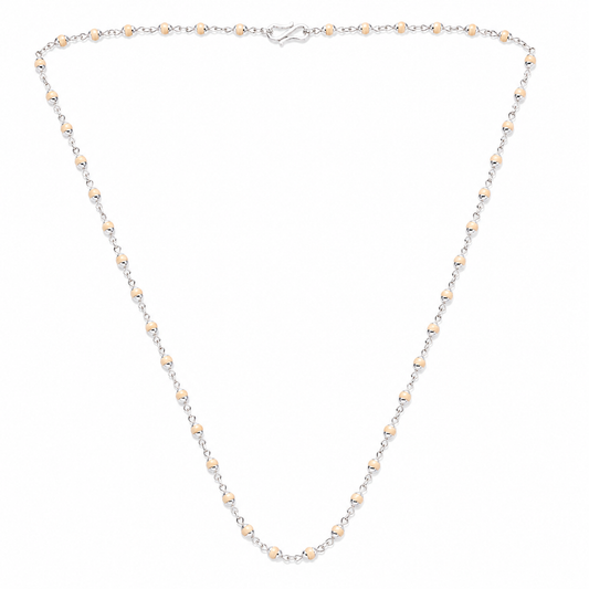 Silver Spiritual Tulsi Mala