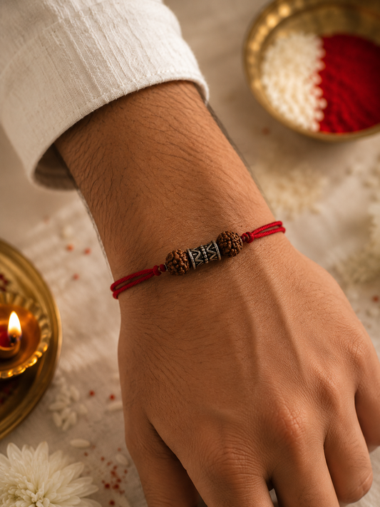 Divine Rudraksha Rakhi