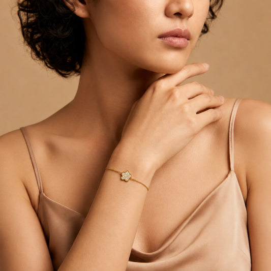 Demi Fine Floral Elegance Bracelet