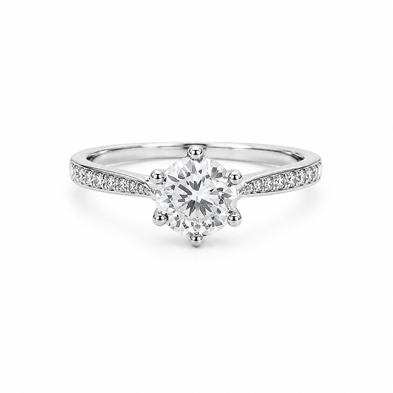 Silver Timeless Sparkle Ring