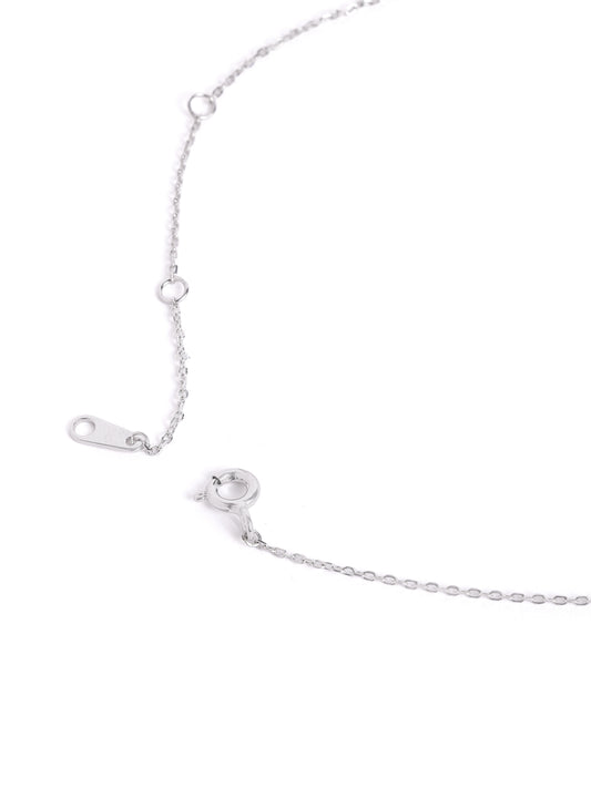 925 Silver Ribbon Spark Teardrop Mangal Sutra