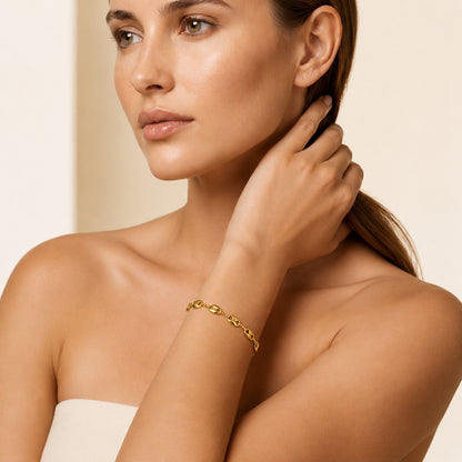 Demi Fine Heritage Link Bracelet