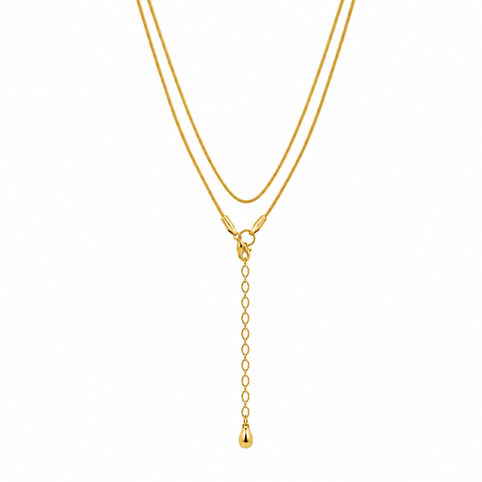 Demi Fine Pearl Layered Drop Necklace