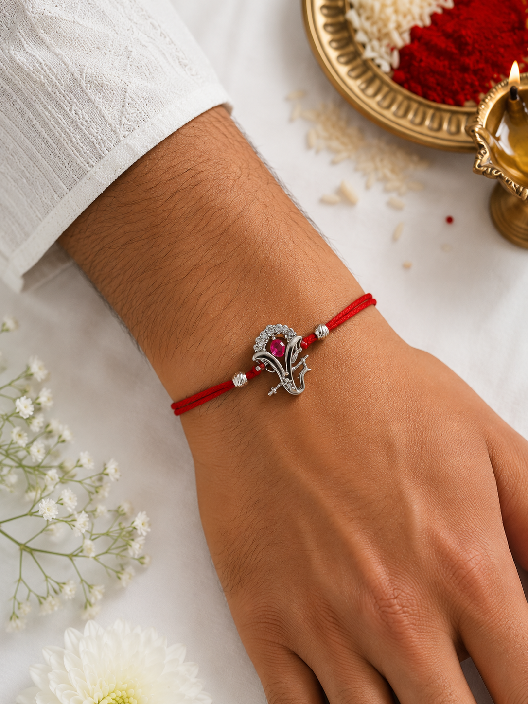 Ganesh Blessings Rakhi