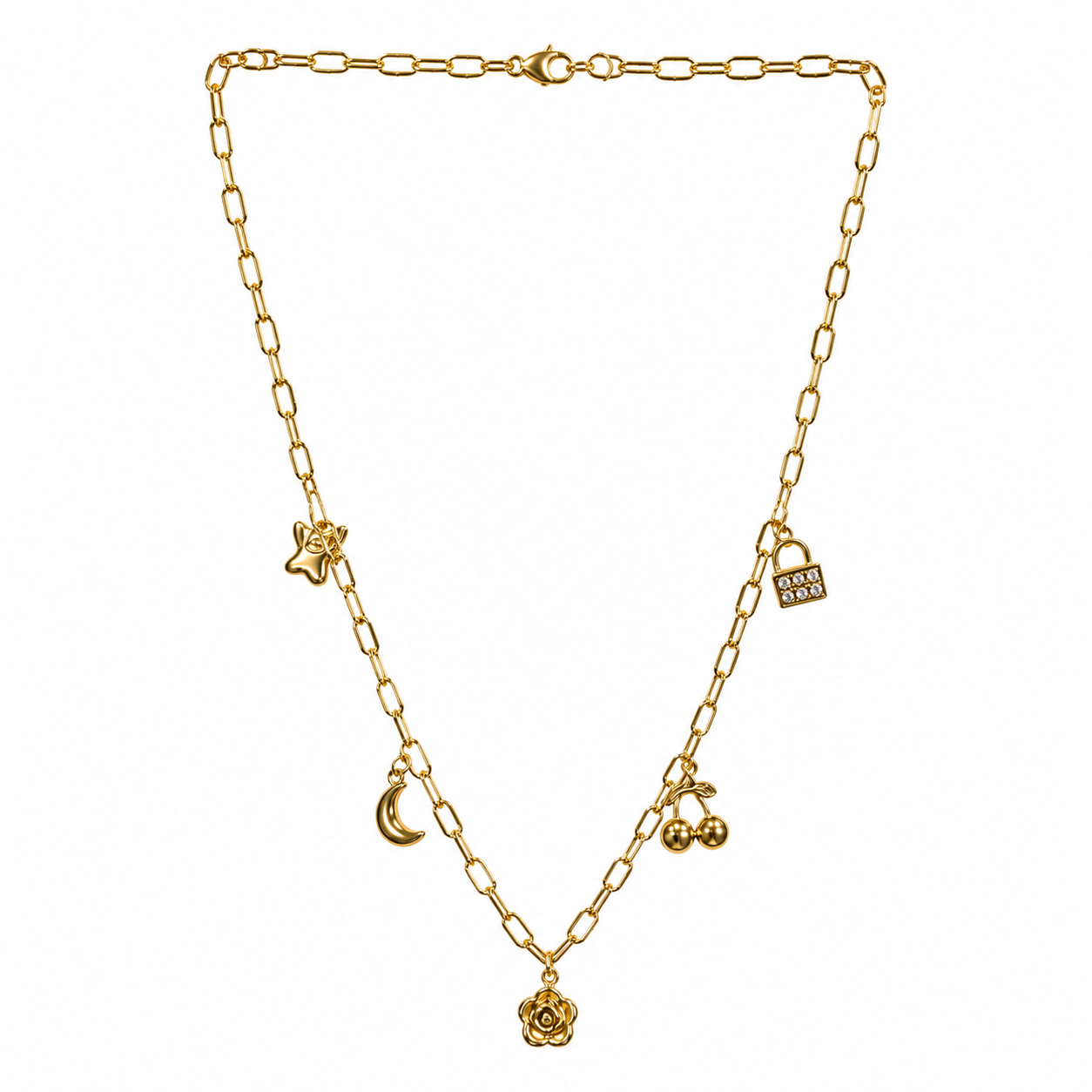 Demi Fine Charm Story Necklace