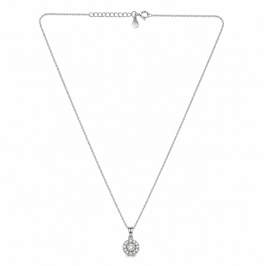 Silver Everyday Sparkle Pendant Set