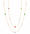 Demi Fine 2-in-1 Rainbow Charm Necklace & Waist Chain